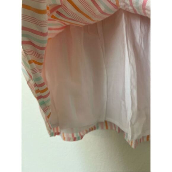 Vineyard Vines Vineyard Vines Harbor Smocked Skirt (Neon Rosa) NEW - Picture 4 of 8